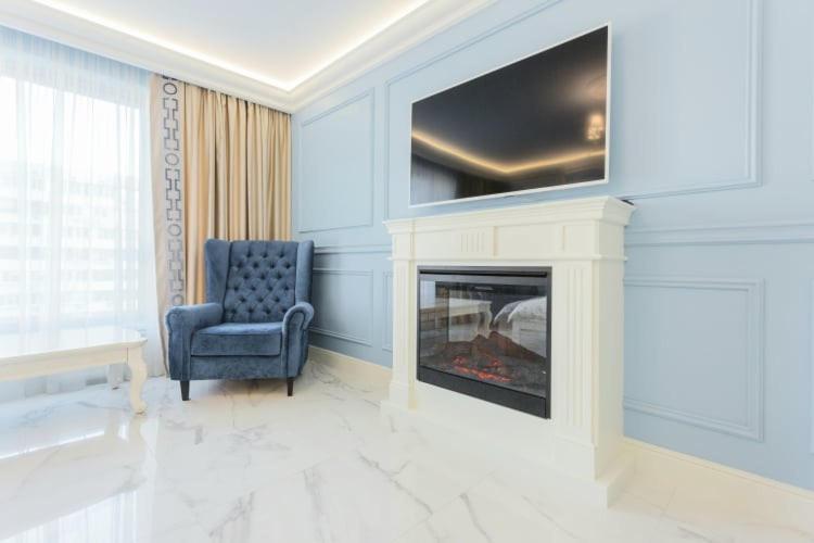 Роскошная 3К Квартира 120М2 На Набережной В Жк Obolon Residentsic Kiev Dış mekan fotoğraf