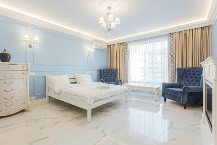 Роскошная 3К Квартира 120М2 На Набережной В Жк Obolon Residentsic Kiev Dış mekan fotoğraf